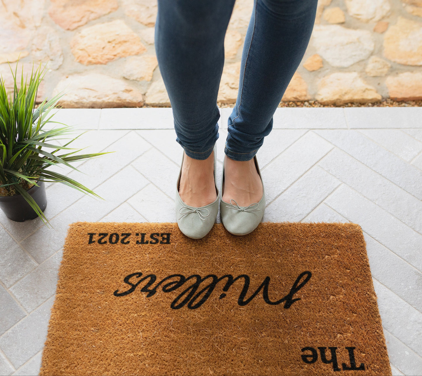 Family Name Doormat, Customized Door Mat, Personalized Doormat Family Name Mats, Welcome Home Family Name, Customized Mat, Housewarming Gift