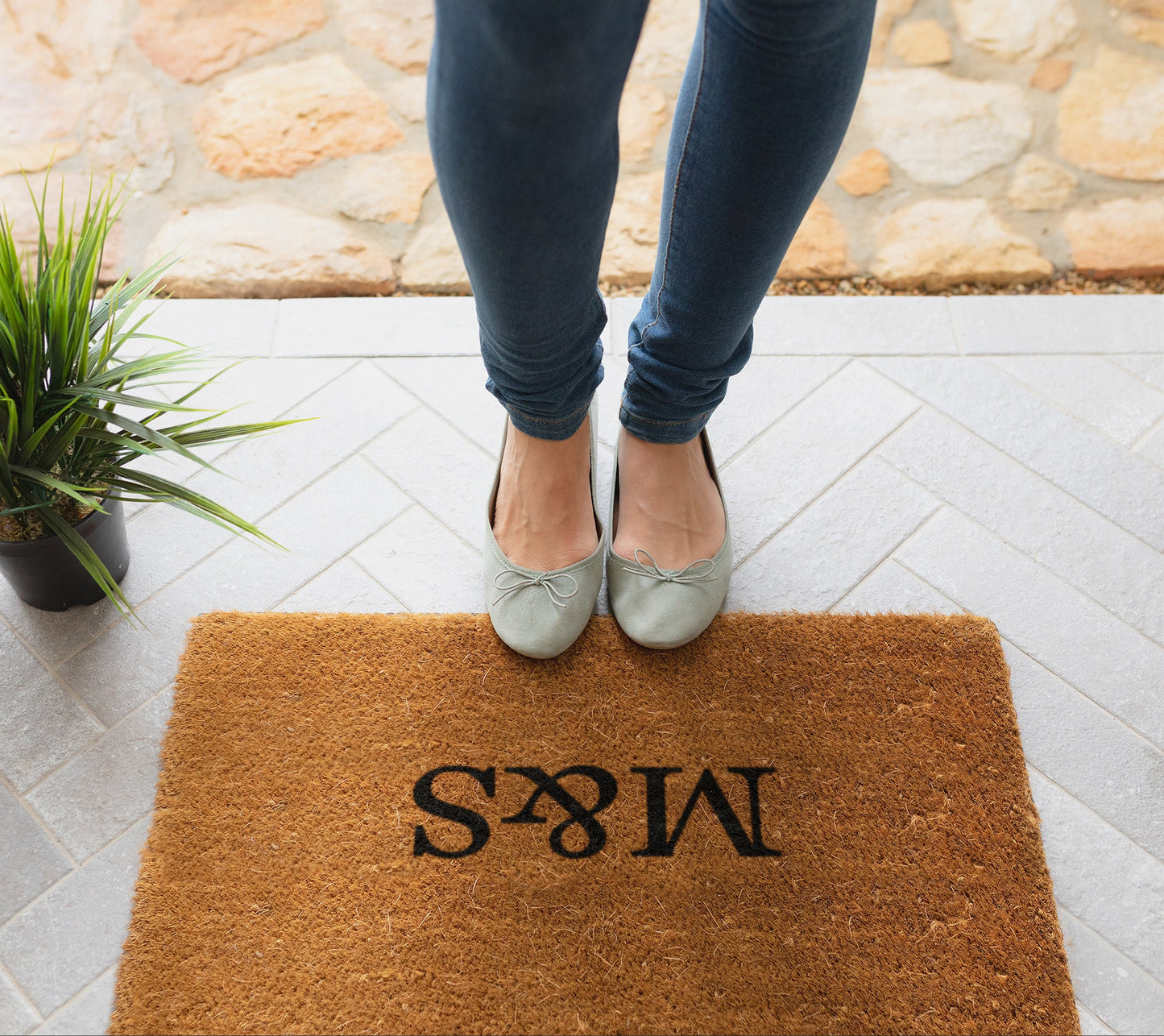 Custom Couple Name Initial Doormat, Custom Family Doormat, Custom Name Initial Doormat, Personalized Initial Door Mat, Custom Mat