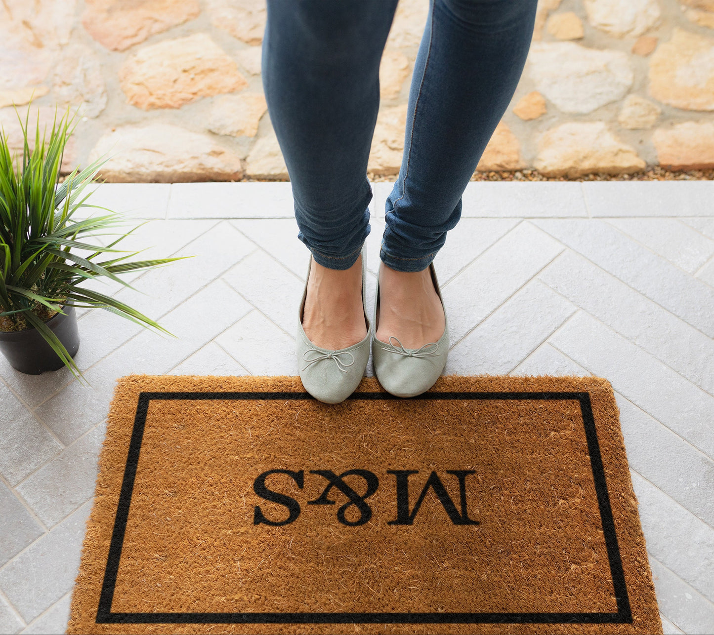 Custom Couple Name Initial Doormat, Custom Family Doormat, Custom Name Initial Doormat, Personalized Initial Door Mat, Custom Mat