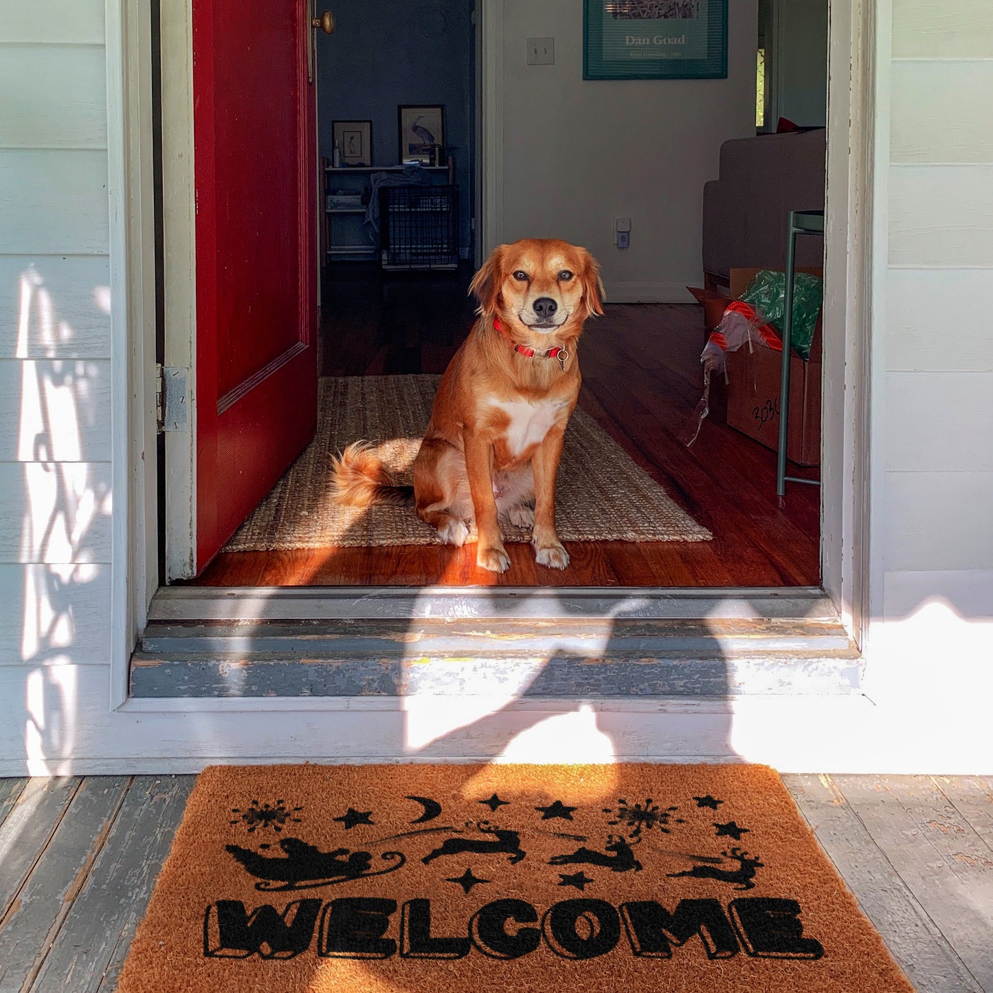 Christmas Welcome Doormat, Christmas Welcome Coir Door Mat, Front Door Mat, Funny Doormat, Welcome Mats, Christmas Coir Mats