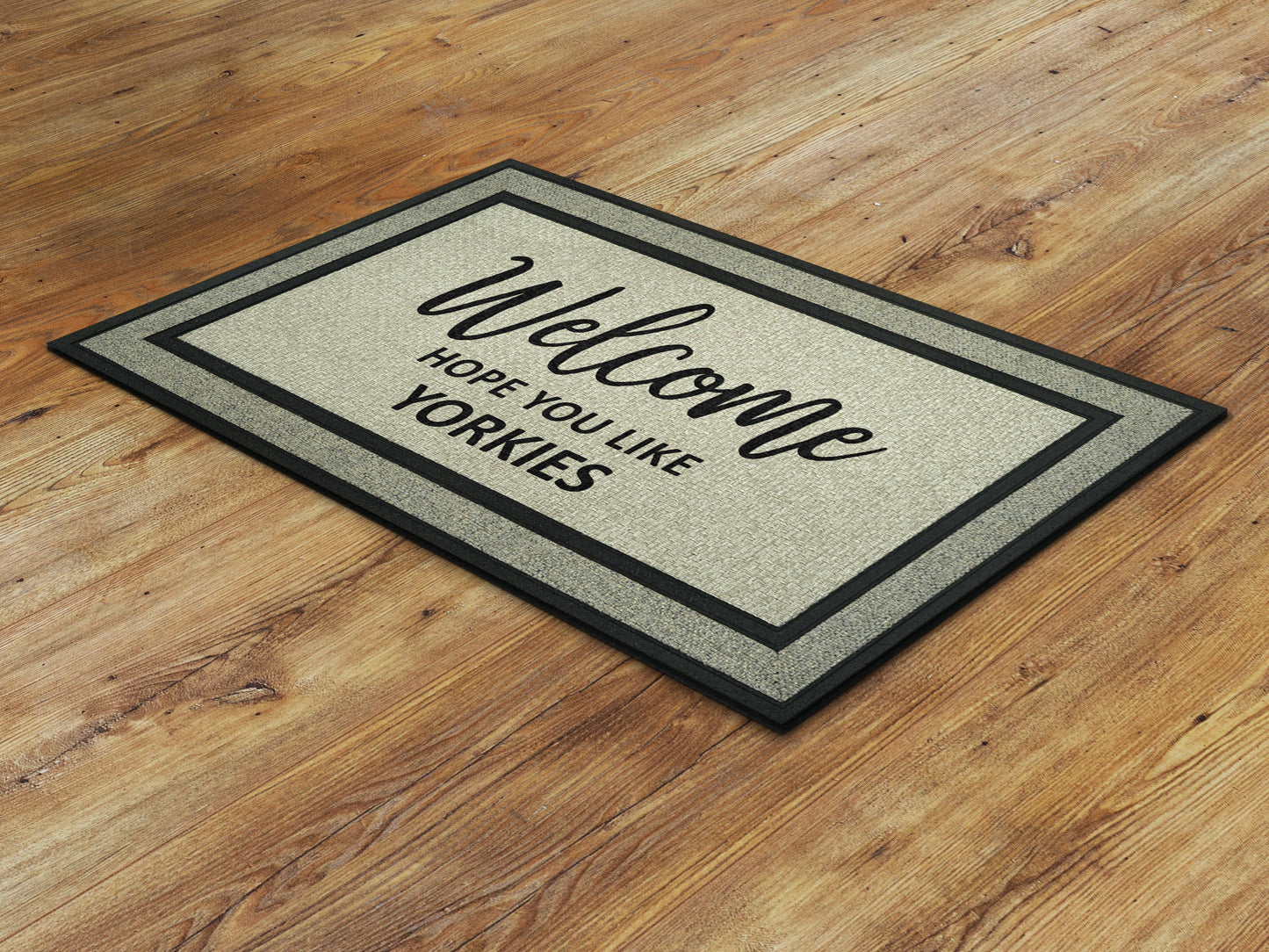 Yorkies Doormat, Yorkie Funny Dogs Door Mat, Yorkies Doormat, Funny Yorkies Dogs Rubber Mat, Welcome Mat