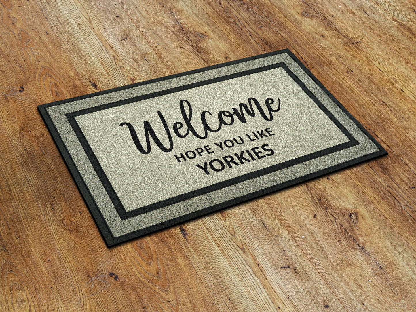 Yorkies Doormat, Yorkie Funny Dogs Door Mat, Yorkies Doormat, Funny Yorkies Dogs Rubber Mat, Welcome Mat