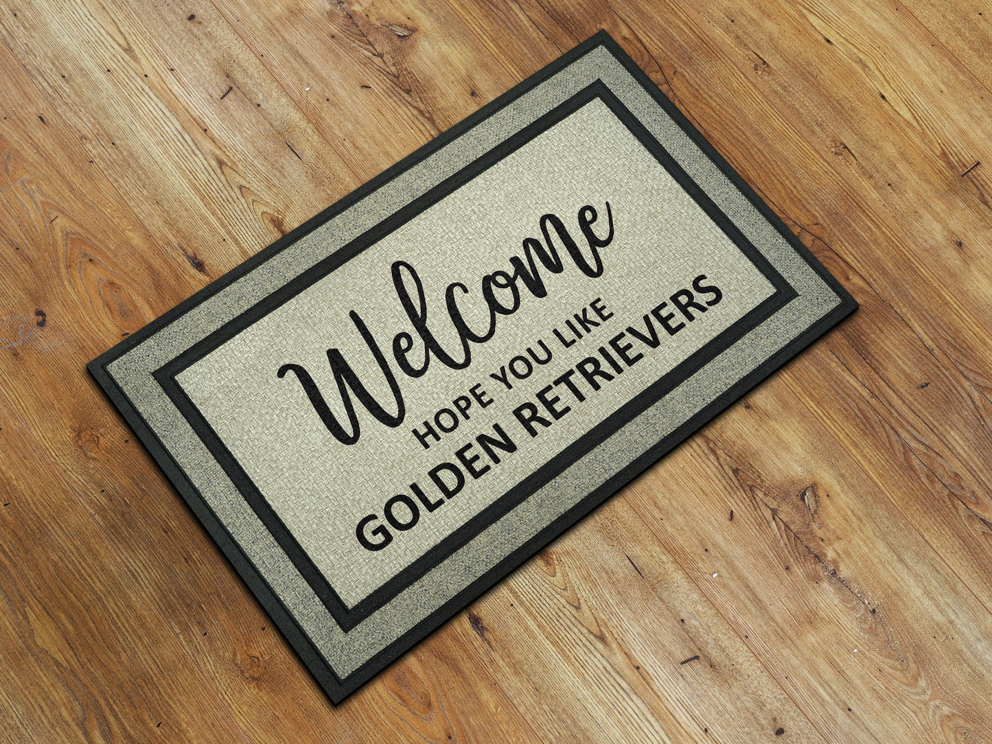 Golden Retrievers Doormat, Funny Door Mat, Golden Retrievers Doormats, Funny Rubber Mat, Golden Retriever Funny Doormat, Welcome Mats