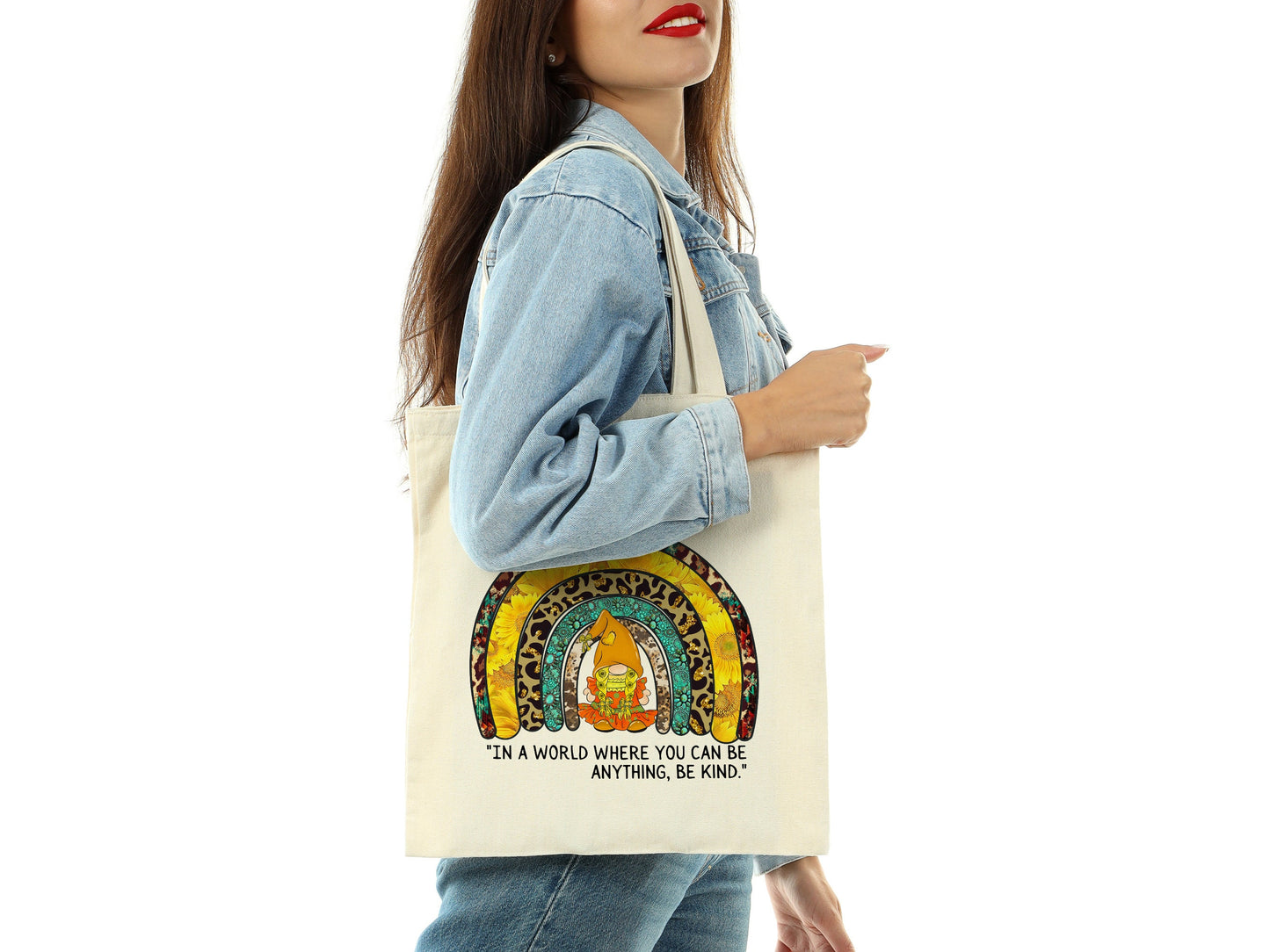 Be Kind Cotton Canvas Tote Bag Be Kind Cotton Canvas Tote Bags
