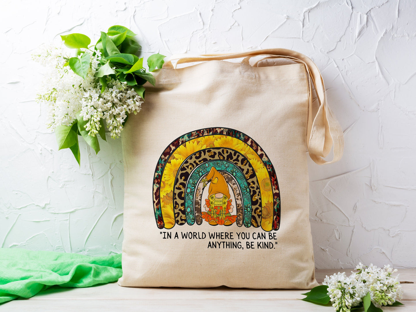 Be Kind Cotton Canvas Tote Bag Be Kind Cotton Canvas Tote Bags