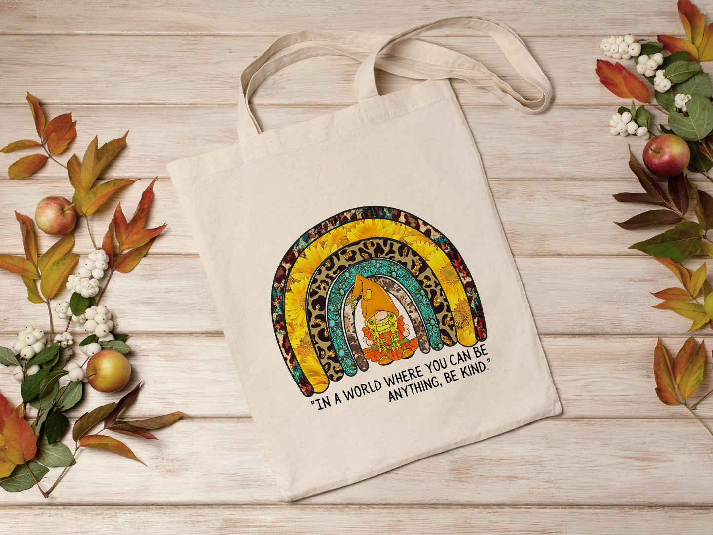 Be Kind Cotton Canvas Tote Bag Be Kind Cotton Canvas Tote Bags