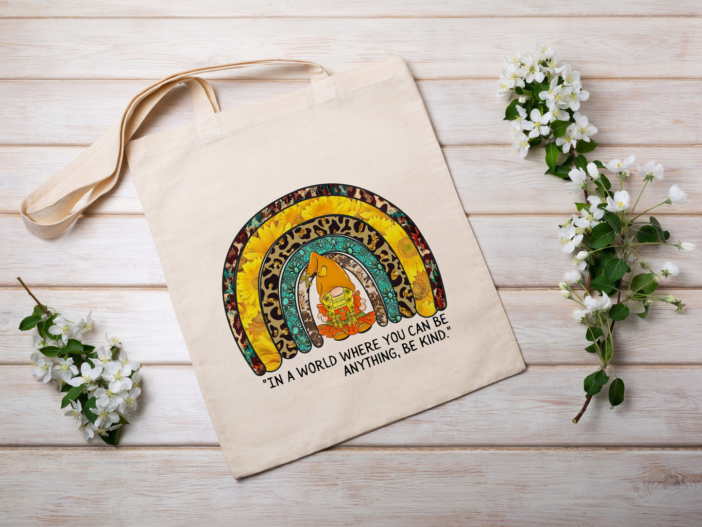 Be Kind Cotton Canvas Tote Bag Be Kind Cotton Canvas Tote Bags