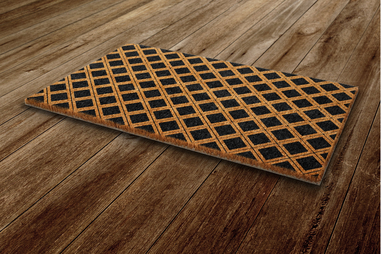 Argyle Welcome Door Mat, Argyle Welcome Coir Door Mats, Funny Doormat, Welcome Outdoor Mat