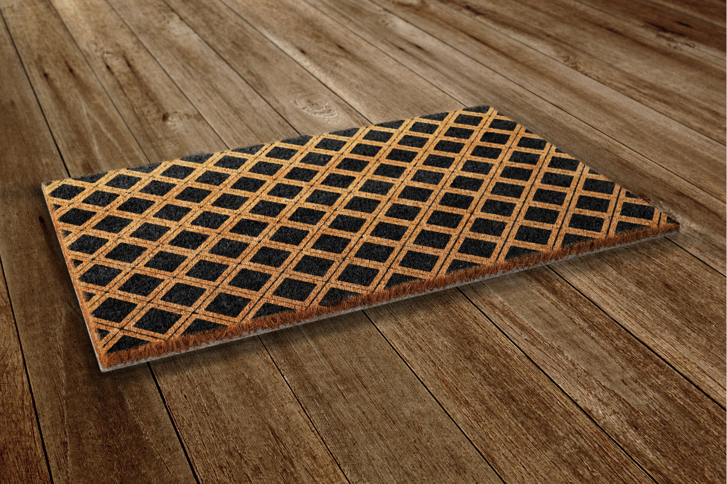 Argyle Welcome Door Mat, Argyle Welcome Coir Door Mats, Funny Doormat, Welcome Outdoor Mat