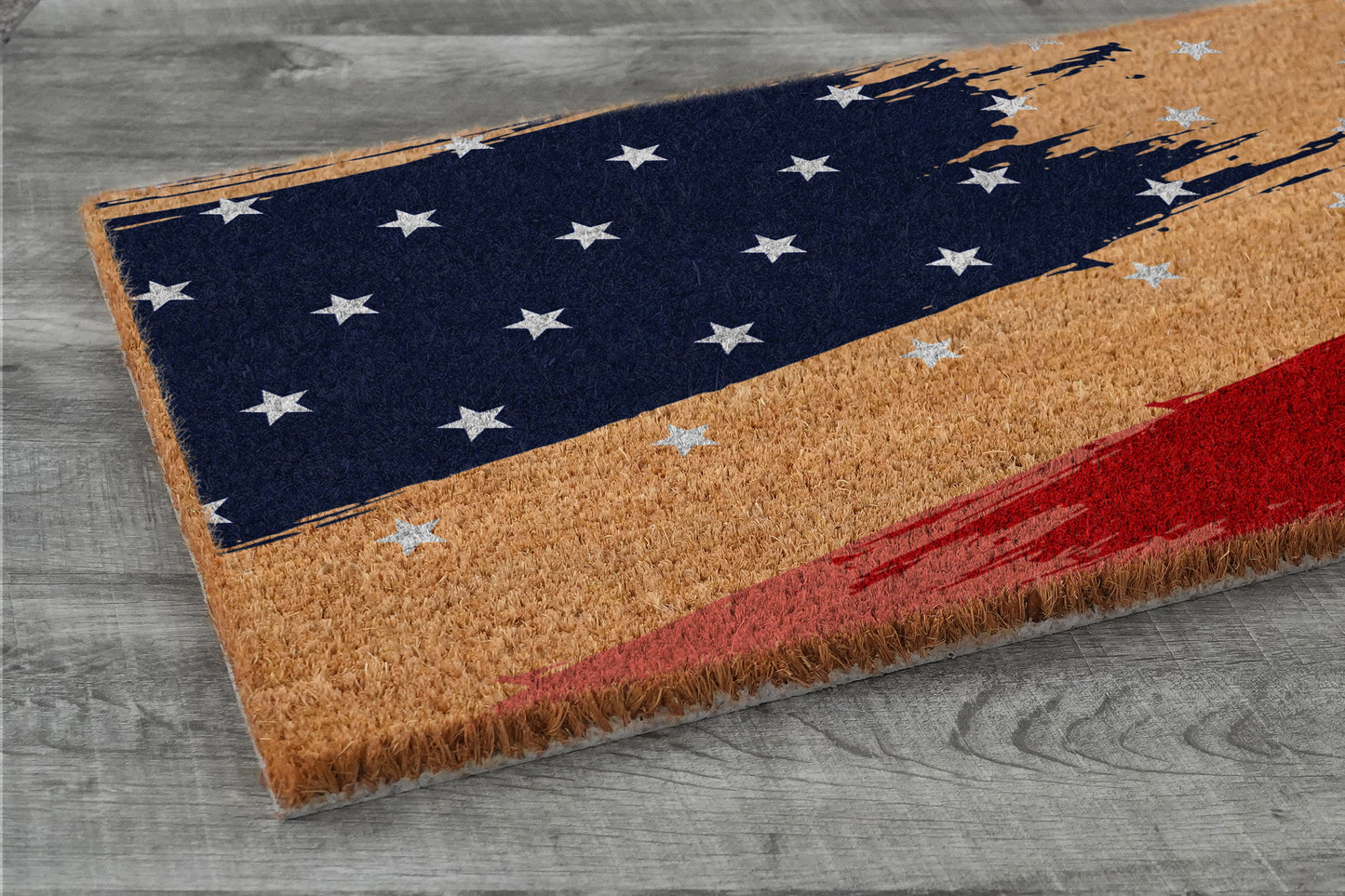 USA Flag Door Mat, Patriotic Door Mats, Funny Doormat, Welcome Mats