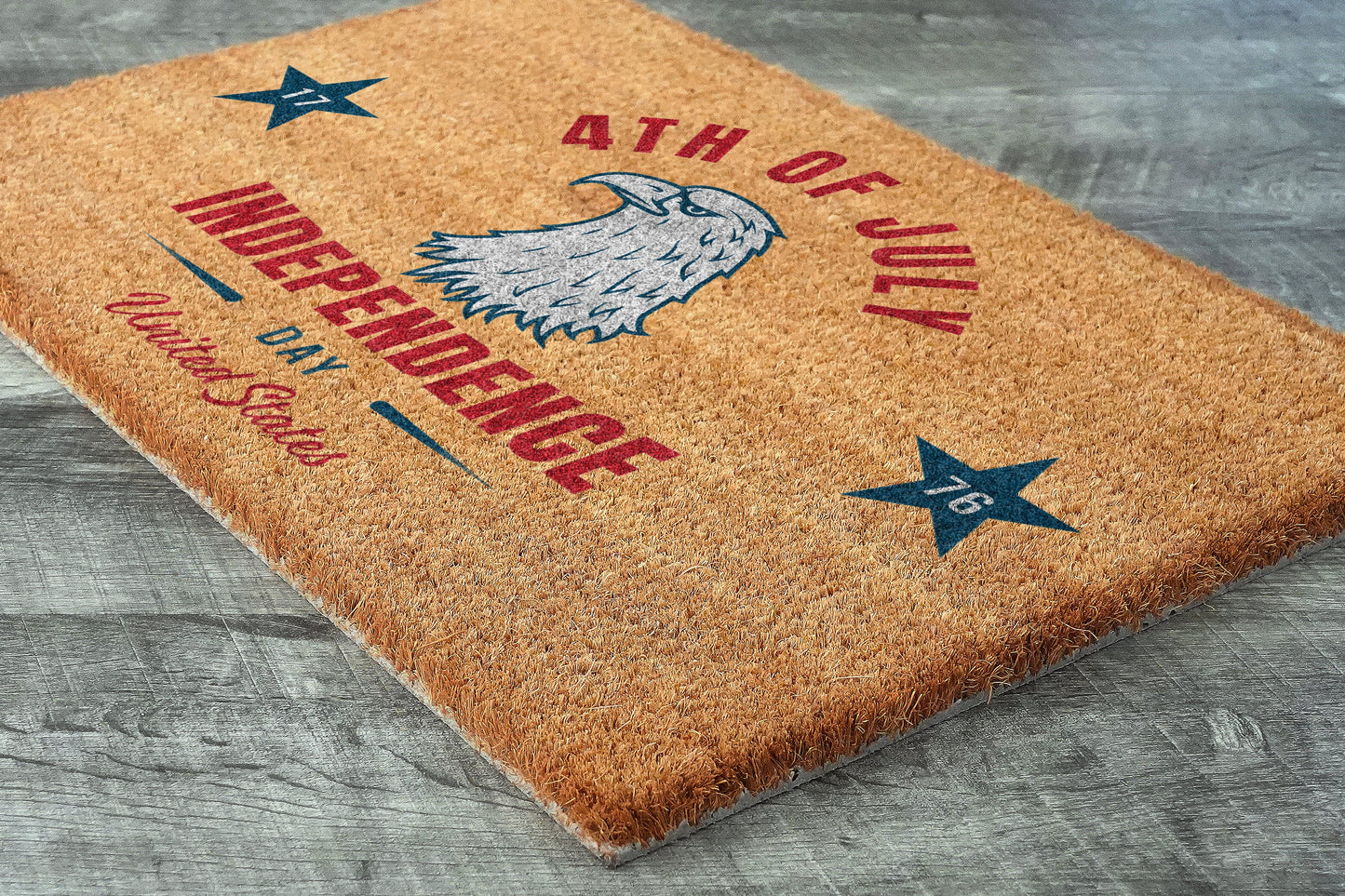 Independence Day Doormat Mat, 4th of July Door Mat, Patriotic Door Mats, Funny Doormat, Welcome Mats