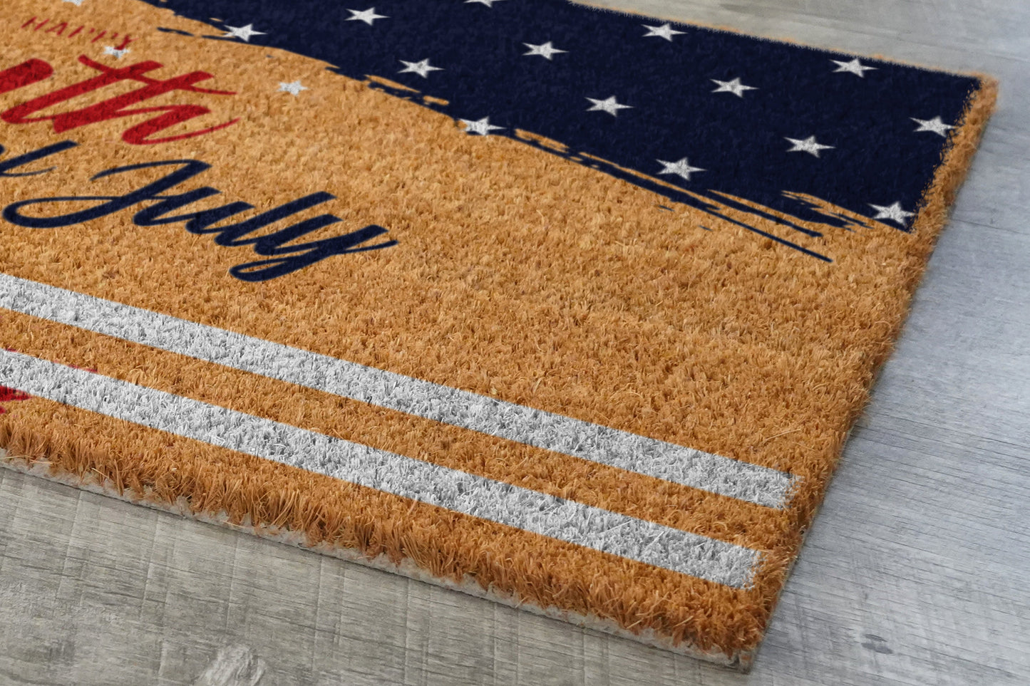 USA 4th of July Door Mat, USA Flag Patriotic Door Mats, Funny Doormat, Welcome Mats