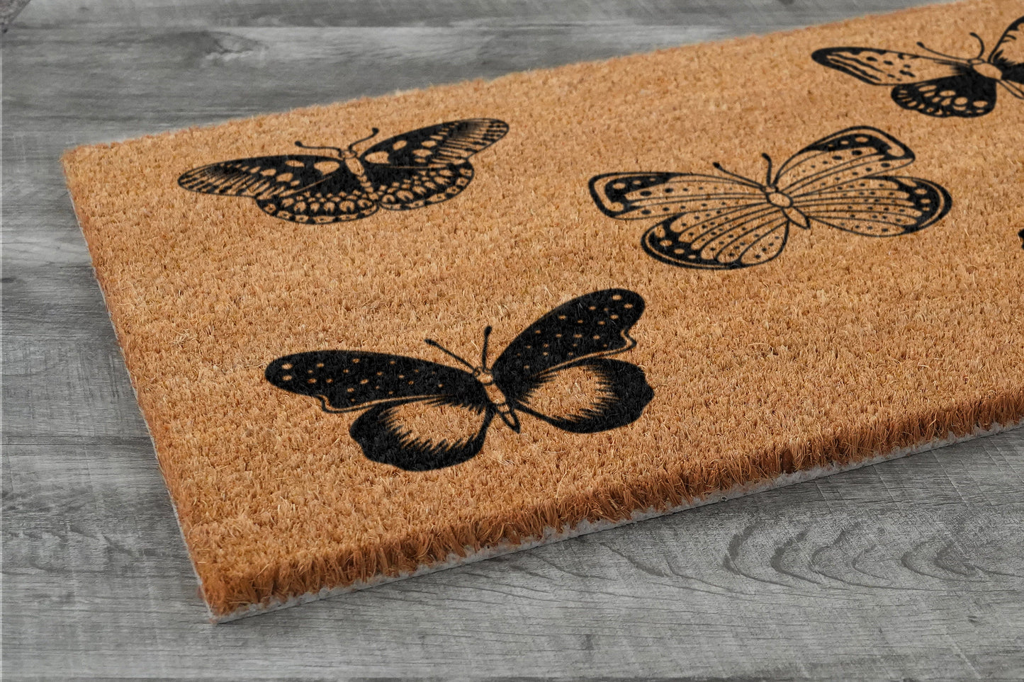 Butterfly Doormat, Welcome Doormats, Butterflies Outdoor Doormats, Butterfly Coir Mats, Welcome Funny Door Mats