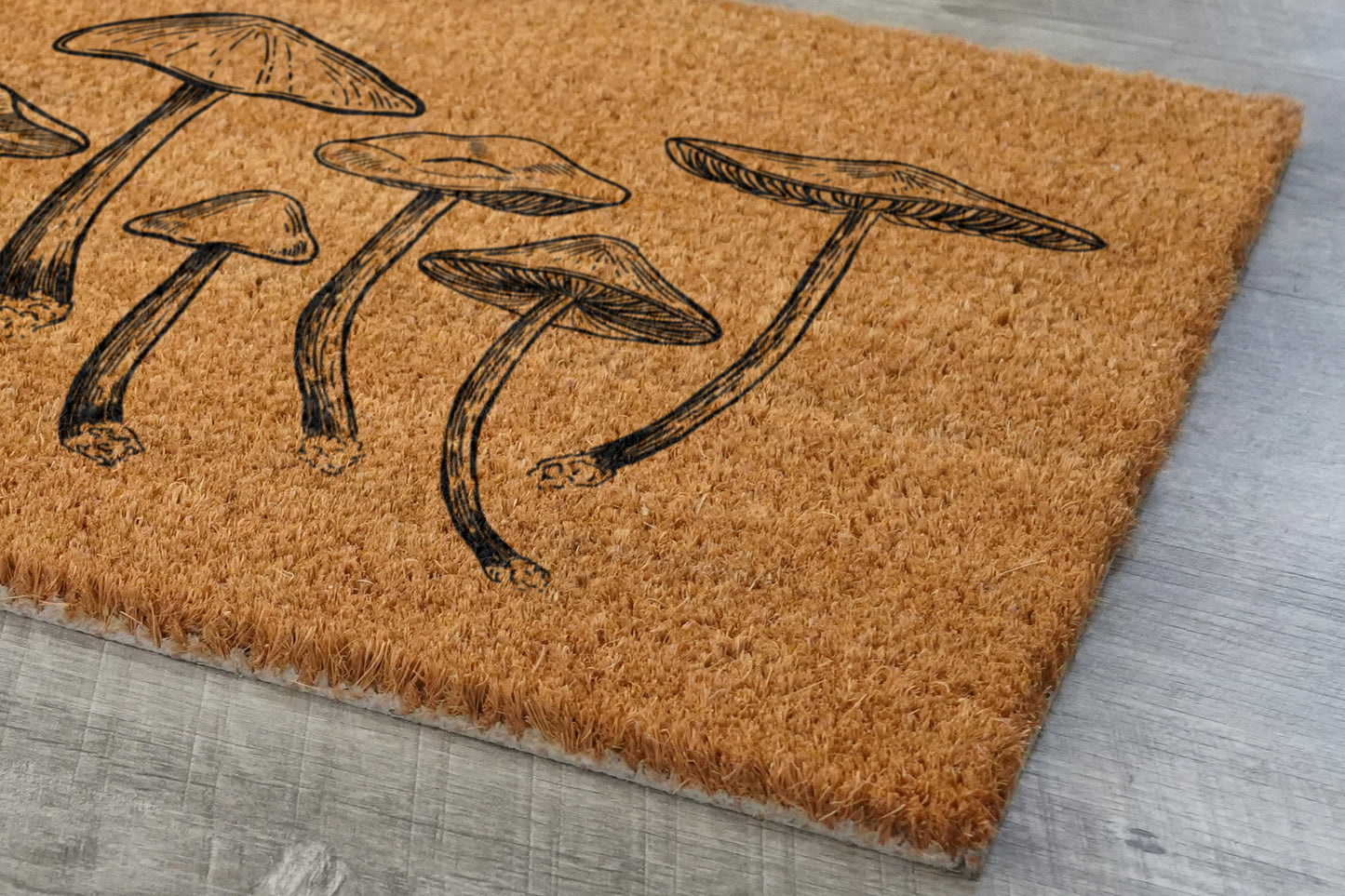 Mushroom Doormat, Welcome Mushroom Doormats, Mushrooms Doormats, Mushrooms Coir Mats, Welcome Funny Mushroom Door Mats