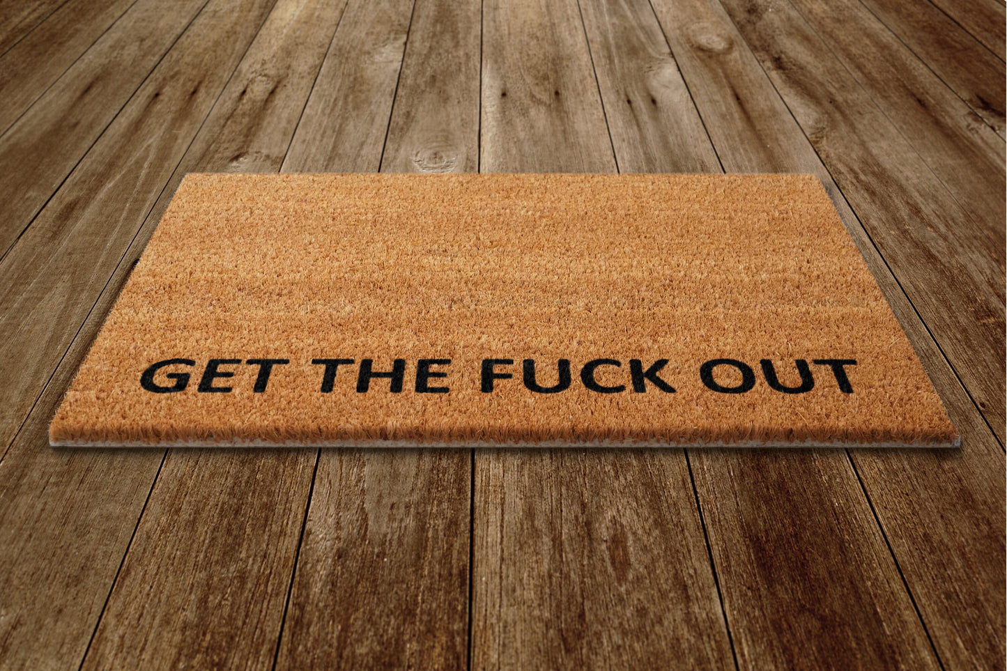 Get The Fuck Out Doormat, Packages Doormats, Wife Doormats, Closing Gift Mats, Welcome Funny Doormats