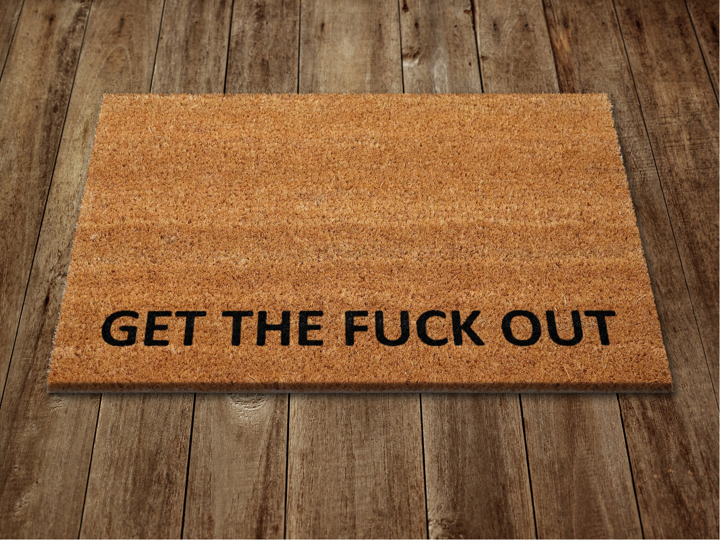 Get The Fuck Out Doormat, Packages Doormats, Wife Doormats, Closing Gift Mats, Welcome Funny Doormats