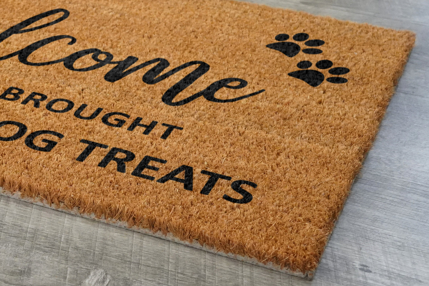 Alcohol and Dog Treats Door Mat, Hope You Brought Alcohol Door Mats, Funny Alcohol Doormat, Welcome Mats