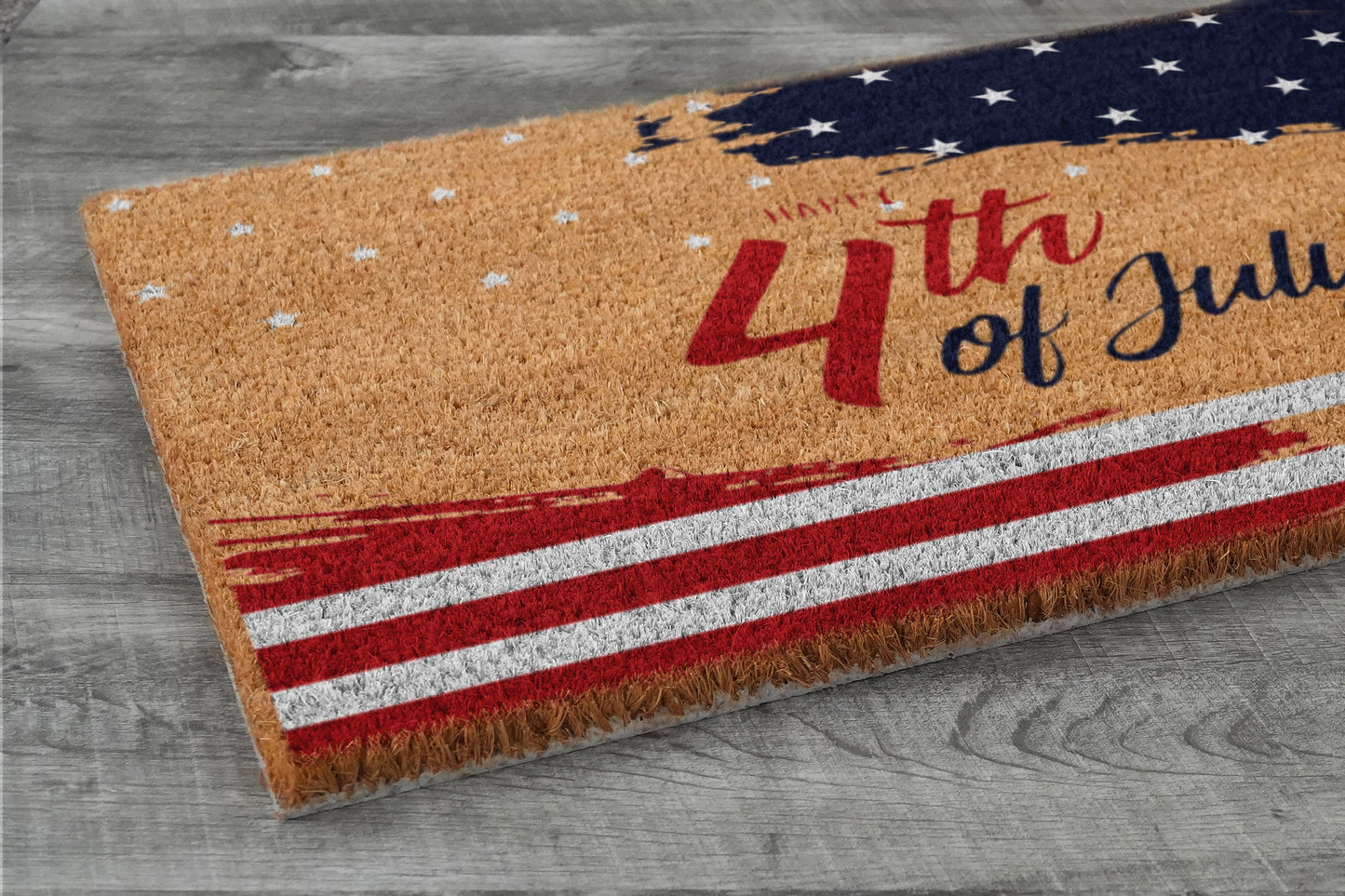 USA 4th of July Door Mat, USA Flag Patriotic Door Mats, Funny Doormat, Welcome Mats