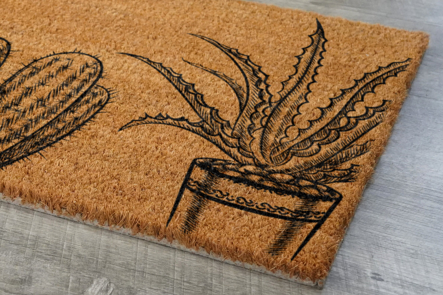 Cactus Doormat, Welcome Doormats, Cactus Doormats, Cactus Coir Mats, Welcome Funny Door Mats