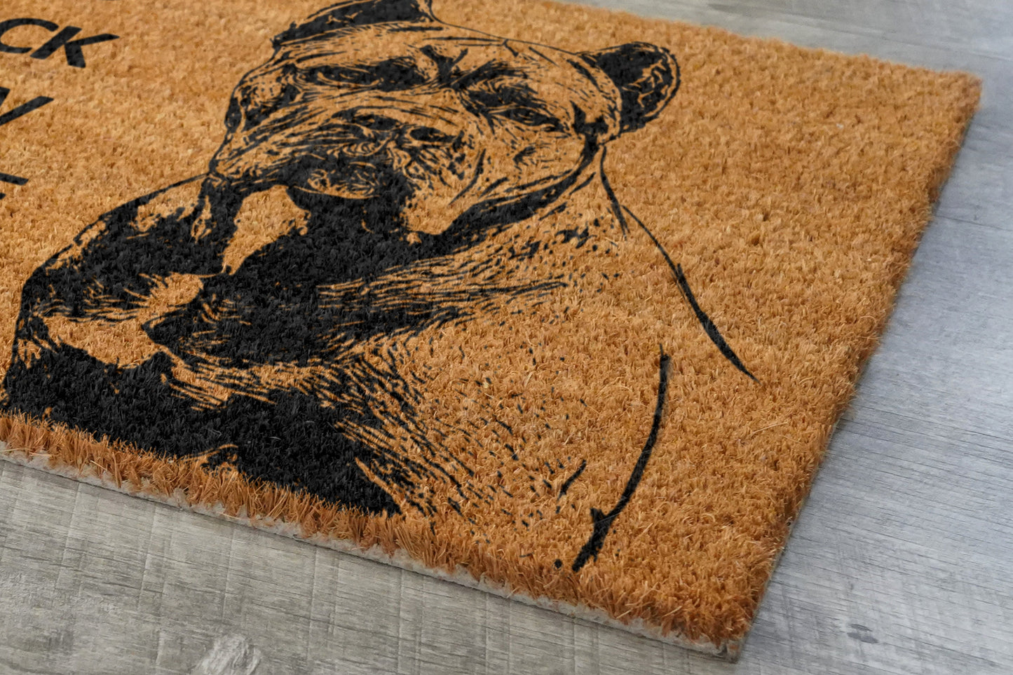 Cane Corso Door Mat, Cane Corso We Know You ARE Here Door Mats, Funny Doormat, Cane Corso Welcome Mats