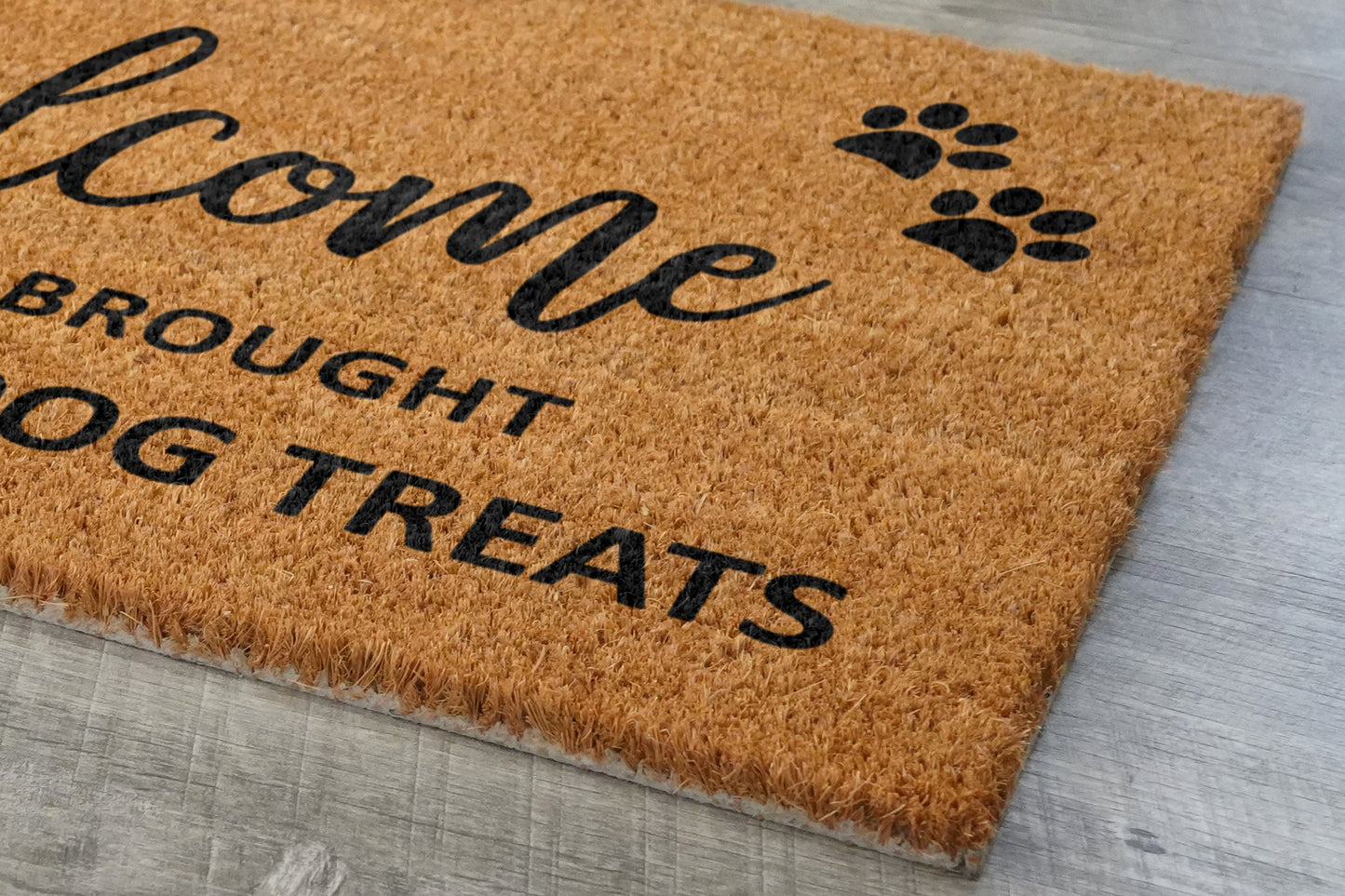 Bourbon and Dog Treats Door Mat, Hope You Brought Bourbon and Dog Treats Door Mats, Funny Bourbon and Dog Treats Doormat, Welcome Mats