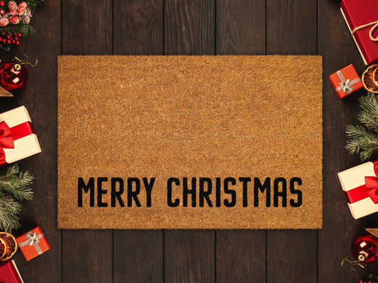 Merry Christmas Doormat, Merry Christmas Coir Door Mat, Front Door Mat, Funny Doormat, Welcome Mats, Christmas Coir Mats