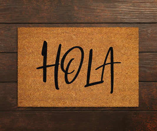 Hola Doormat, Welcome Mats, Front Door Hola Mats, Home Hola Doormats, Home Doormat, Welcome Mats, Welcome Doormat,