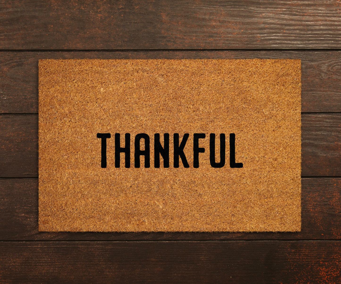 Thankful Doormat, Thankful Door Mat, Thankful Doormats, Hello Thankful Mat, Funny Doormat, Thankful Welcome Mats
