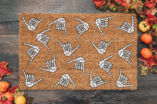 Halloween Skeleton Hands, Coir Door Mat, Welcome Mat, Front Door Mat, Outdoor Mats, Funny Doormat, Fall Welcome Mats, Coir Mats