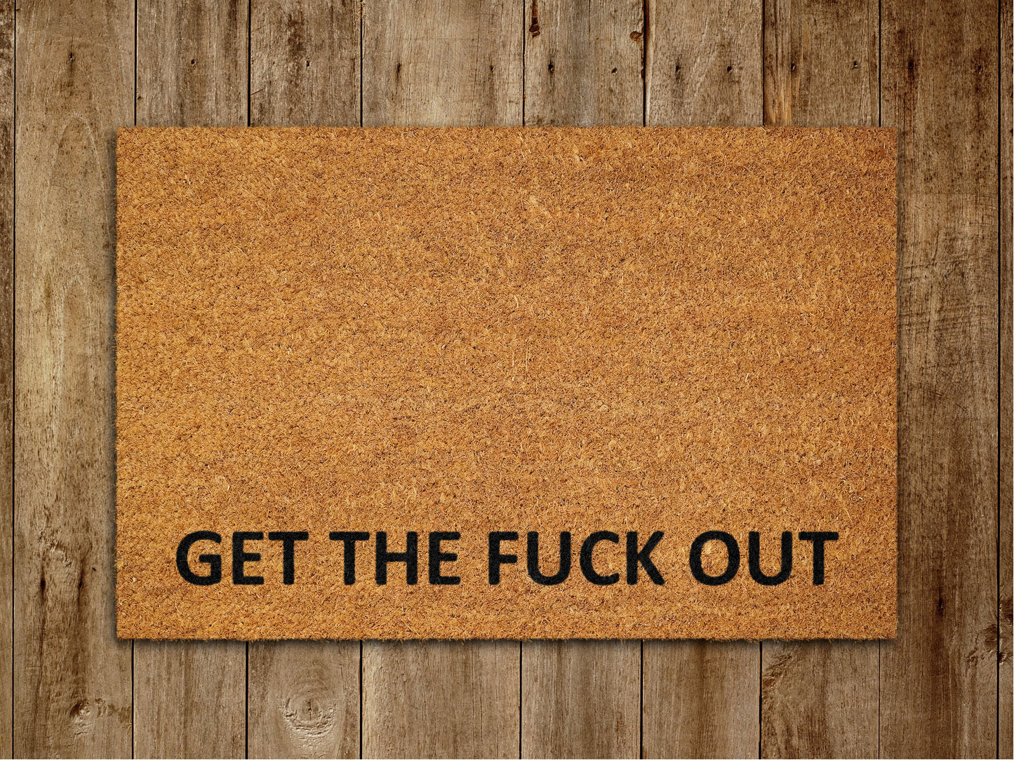 Get The Fuck Out Doormat, Packages Doormats, Wife Doormats, Closing Gift Mats, Welcome Funny Doormats