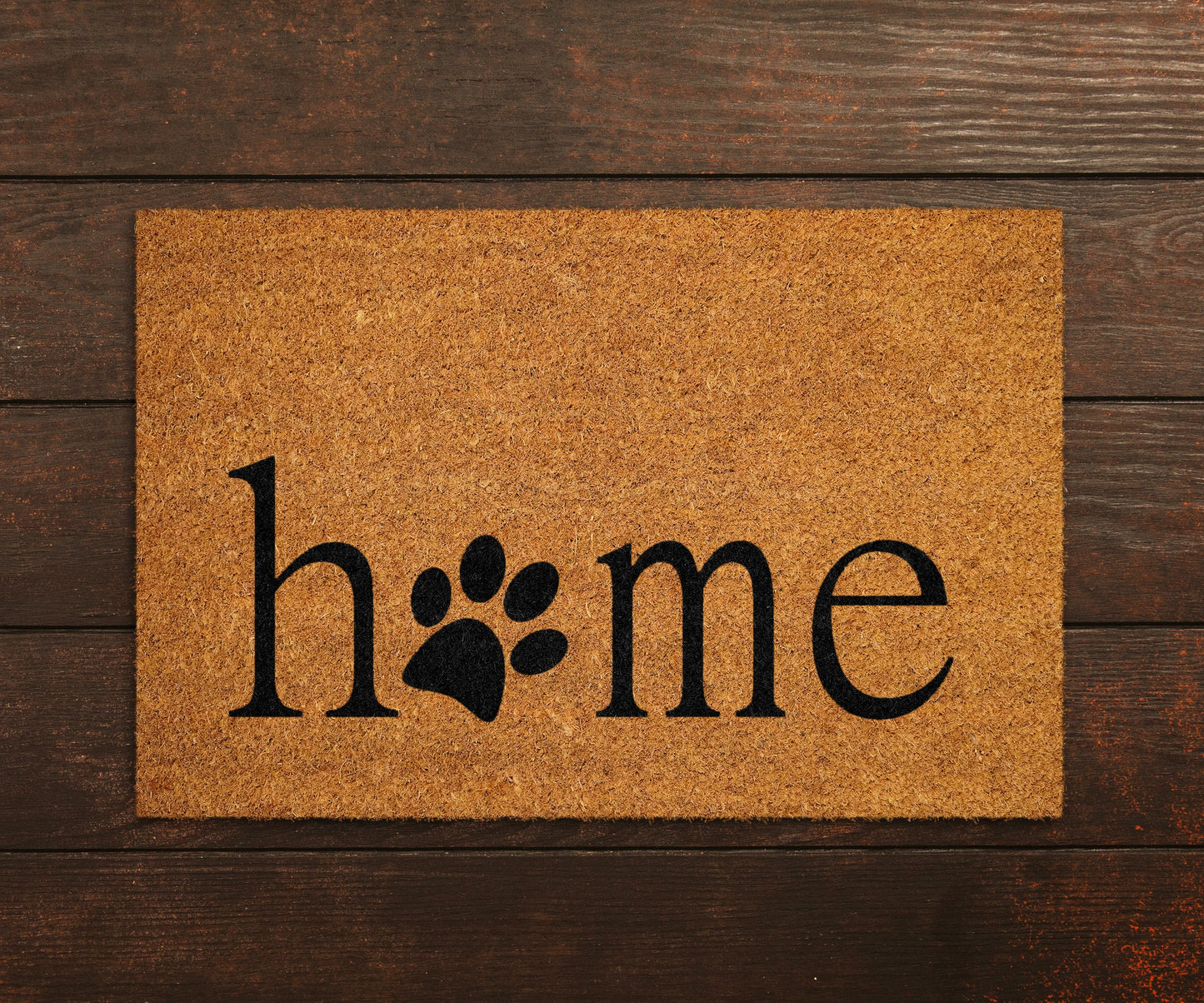 Home Dog Doormat, Home Dog Paw Doormats, Home Dog Mats, Welcome Home Dog Paw Mat, Home Gift Door Mat, Homer Mat, Dog Paw Mat