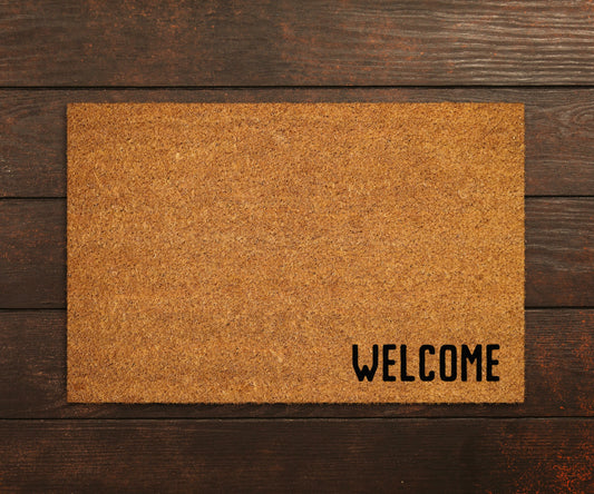 Cute Welcome Home Coir Doormats, Welcome Funny Home Coir Mats, Office Doormats