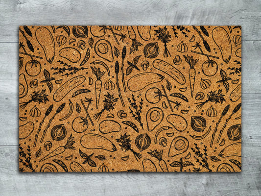 Vegetables Mat, Welcome Coir Doormats, Vegetables Doormats, Funny Cactus Coir Mats, Welcome Funny Vegetables Door Mats