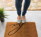 Hi Doormat, Hi Welcome Doormats, Hi Mats, Welcome Home Door Mat, Hi Gift Door Mat, Hi Front Door Mat, Housewarming Gift Doormat