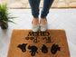 Halloween The Boo Crew Funny Doormat, Coir Door Mat, Welcome Witches Mat, Front Door Mat, Outdoor Mats, Funny Doormat, Fall Welcome Coir Mat