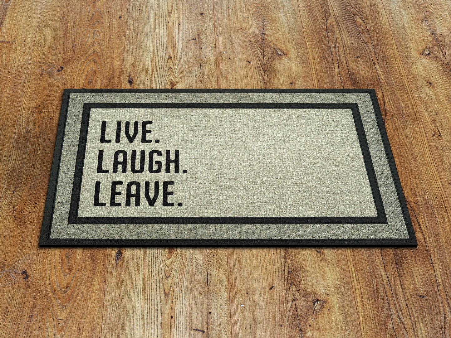 Live Laugh Leave Doormat, Funny  Door Mat, Laugh Doormat, Leave Doormats, Funny Rubber Live, Laugh, Leave Mat, Funny Doormat, Welcome Mats