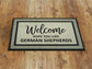 German Shepherds  Doormat, Funny Dogs Door Mat, German Shepherds  Doormats, Funny Rubber Mat, German Shepherd Funny Doormat, Welcome Mats