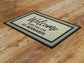 St. Bernards Doormat, St. Bernard Funny Dogs Door Mat, Funny St. Bernards Dogs Rubber Mat, Welcome St. Bernards Doormat