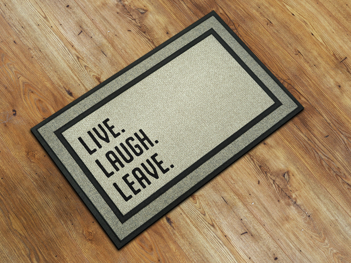 Live Laugh Leave Doormat, Funny  Door Mat, Laugh Doormat, Leave Doormats, Funny Rubber Live, Laugh, Leave Mat, Funny Doormat, Welcome Mats