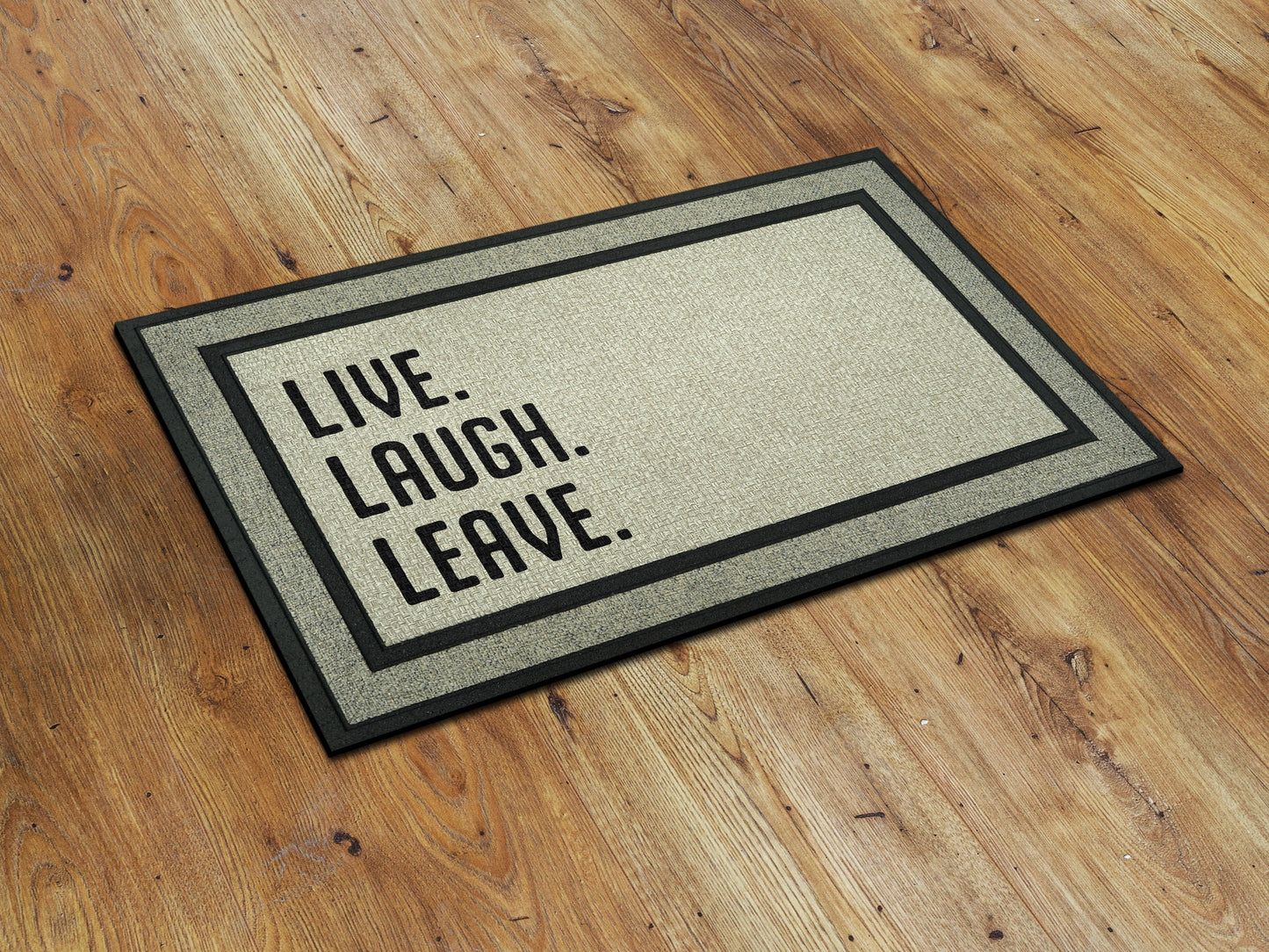 Live Laugh Leave Doormat, Funny  Door Mat, Laugh Doormat, Leave Doormats, Funny Rubber Live, Laugh, Leave Mat, Funny Doormat, Welcome Mats