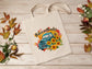 Believe in Miracles  Tote Bag Spring Sunflower Cotton Canvas Tote Bag