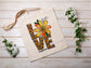 Love of Sunflower Cotton Canvas Tote Bag Love of Sunflower Cotton Canvas Tote Bags