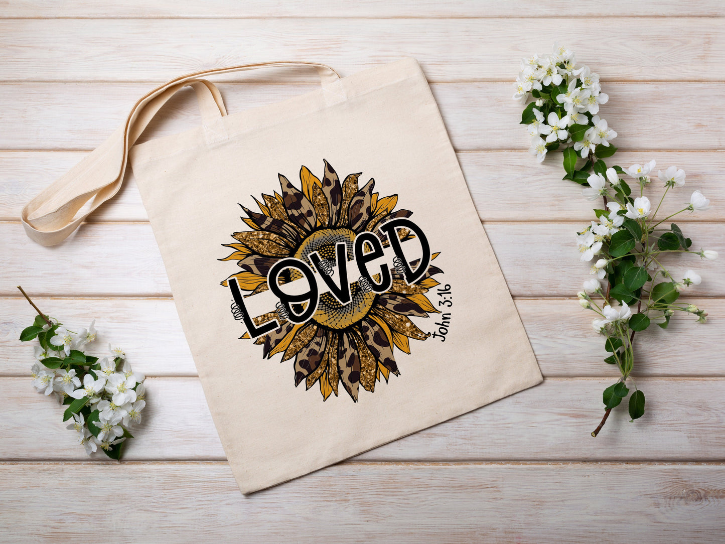 Loved Cotton Canvas Tote Bag Loved Cotton Canvas Tote Bags