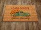 Loads of Love Door Mat, Spring Door Mats, Farmhouse Doormat, Loads of Love Spring Doormats, Funny Doormat, Welcome Mats