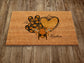 Peace Love Kindness Door Mat, Spring Door Mats, Farmhouse Doormat, Love Spring Doormats, Funny Doormat, Welcome Mats