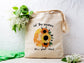 Let The Sunshine on Your Mind Cotton Canvas Tote Bag Be Kind Cotton Canvas Tote Bags