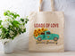 Load s of Love Cotton Canvas Tote Bag Loads of Love Special Delivery Cotton Canvas Tote Bags