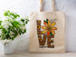 Love of Sunflower Cotton Canvas Tote Bag Love of Sunflower Cotton Canvas Tote Bags