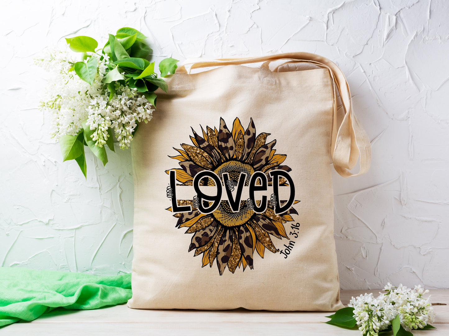 Loved Cotton Canvas Tote Bag Loved Cotton Canvas Tote Bags