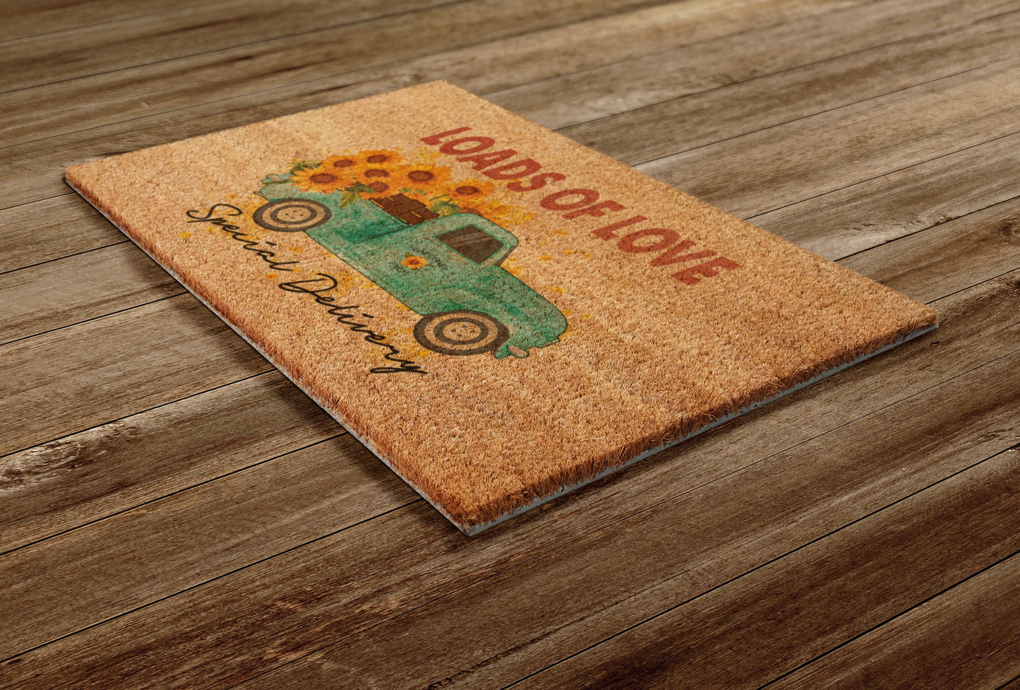 Loads of Love Door Mat, Spring Door Mats, Farmhouse Doormat, Loads of Love Spring Doormats, Funny Doormat, Welcome Mats